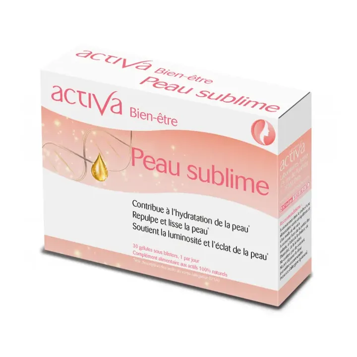 Bien-&ecirc;tre peau sublime Activa - bo&icirc;te de 30 g&eacute;lules 