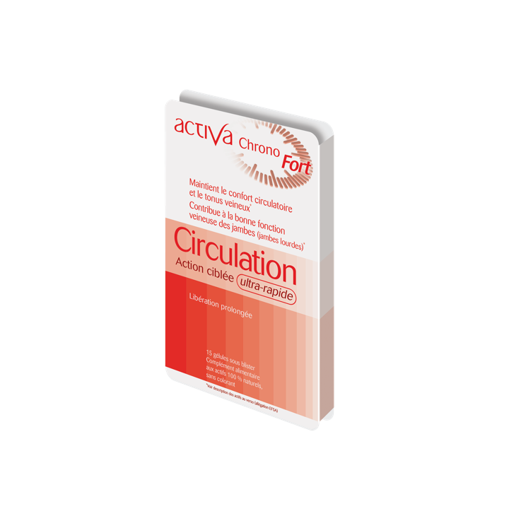 Chrono Fort circulation Activa - 15 g&eacute;lules
