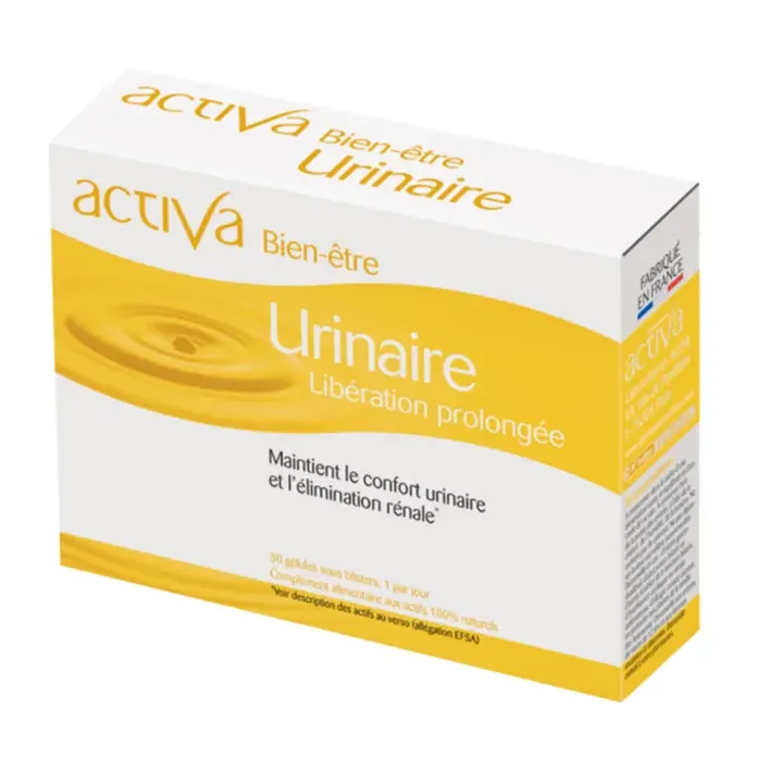 Activa bien-&ecirc;tre urinaire - bo&icirc;te de 30 g&eacute;lules