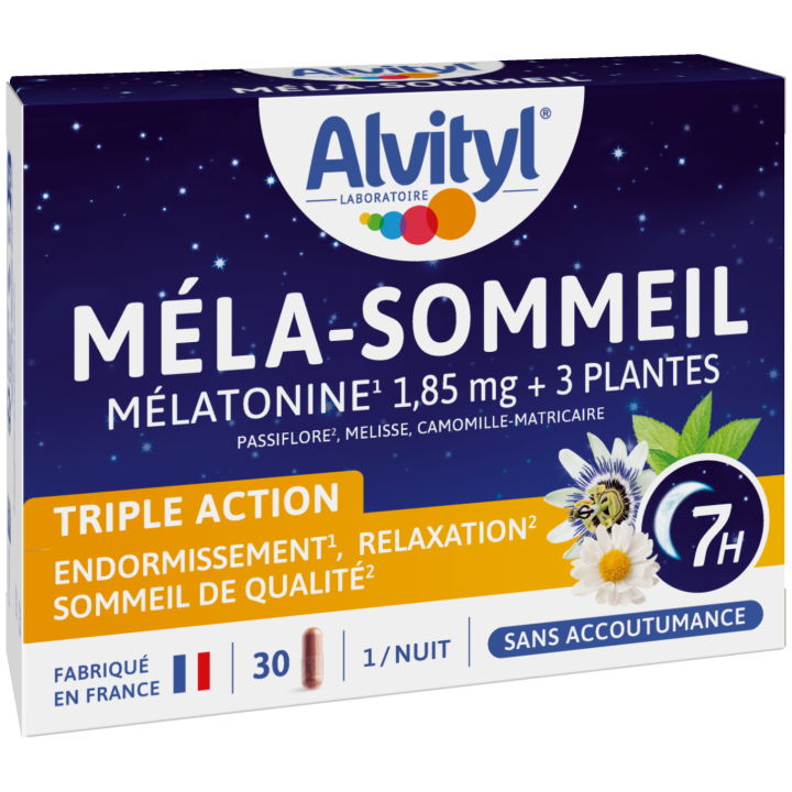 GOvital M&eacute;la-sommeil Urgo - boite de 30 g&eacute;lules