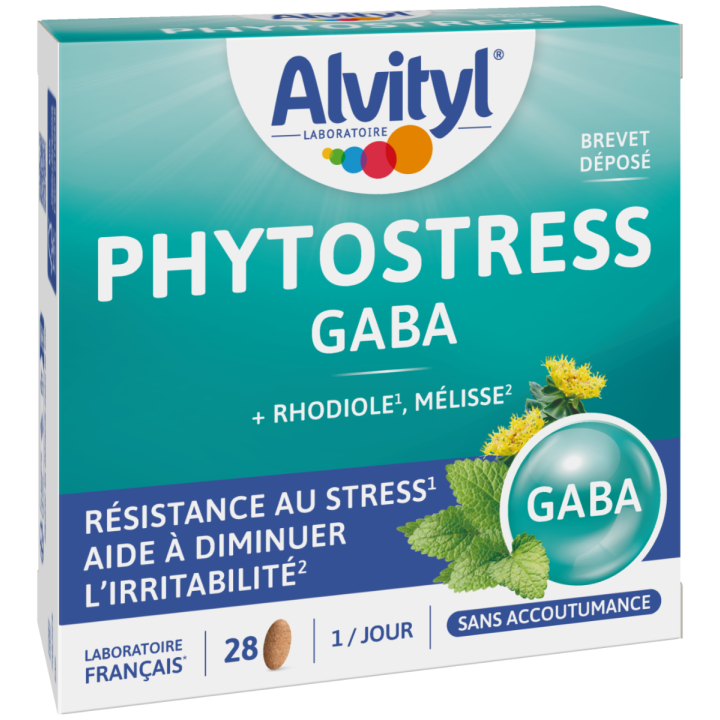 Phyto stress Gaba Alvityl - boite de 28 comprim&eacute;s