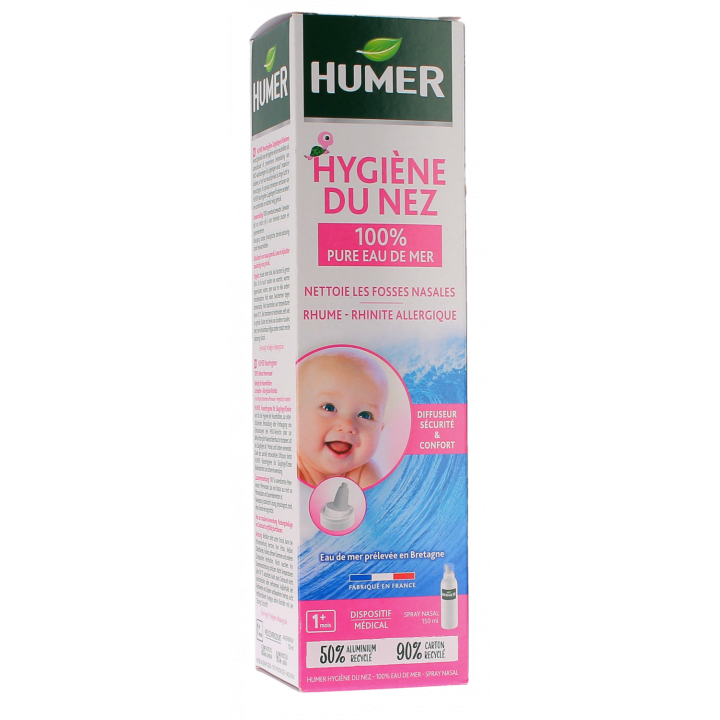 Hygi&egrave;ne de nez b&eacute;b&eacute;/enfant Humer - spray de 150ml