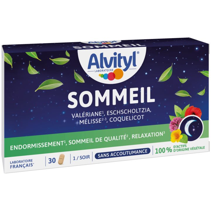 Sommeil Alvityl - bo&icirc;te de 30 comprim&eacute;s