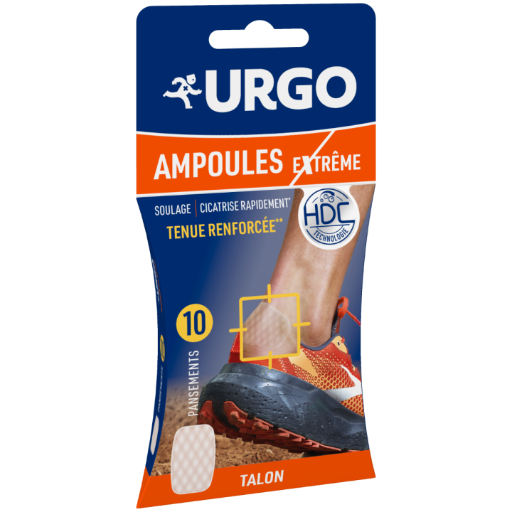 Pansements ampoules Extr&ecirc;me Urgo - bo&icirc;te de 10 pansements