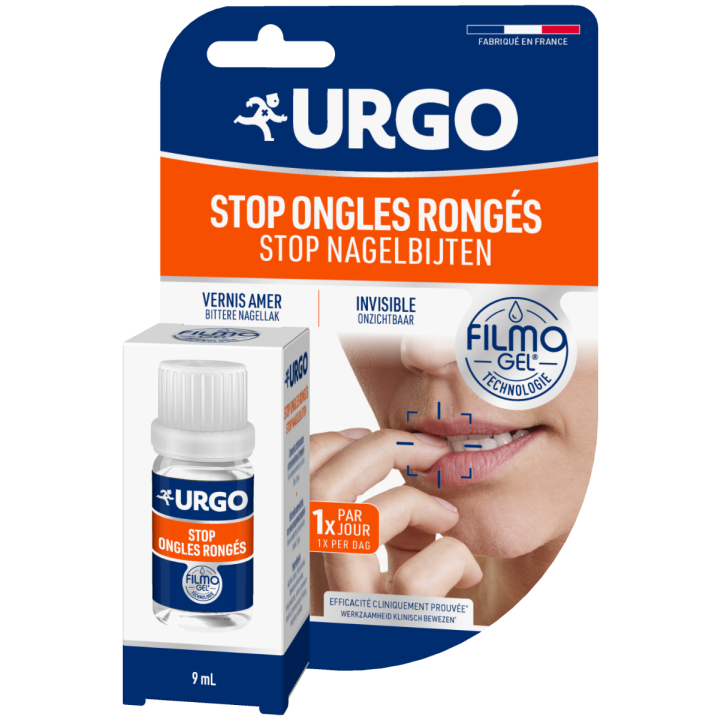 Filmogel stop ongles rong&eacute;s Urgo - flacon de 9 ml