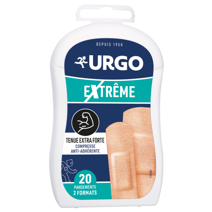 Pansements Extr&ecirc;me Urgo - bo&icirc;te de 20 pansements