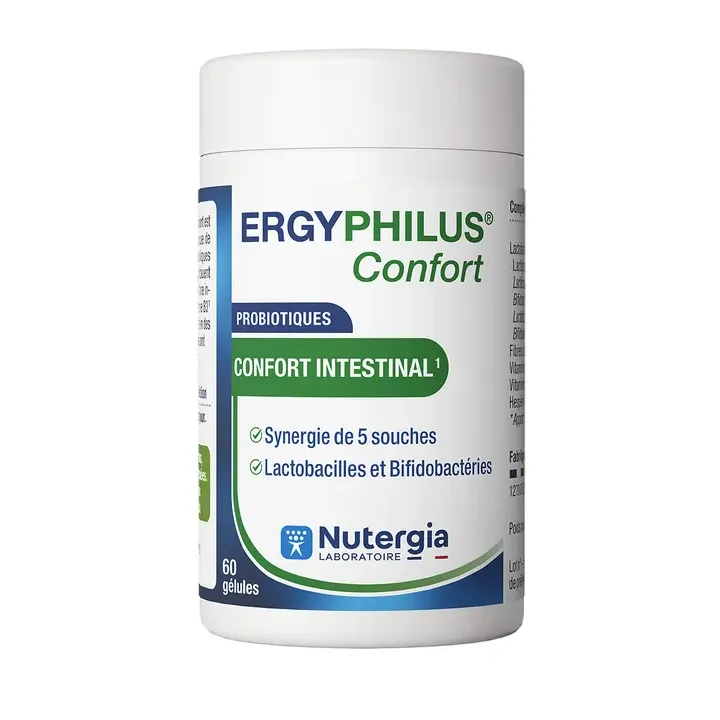 Ergyphilus Confort Nutergia - boite de 60 g&eacute;lules