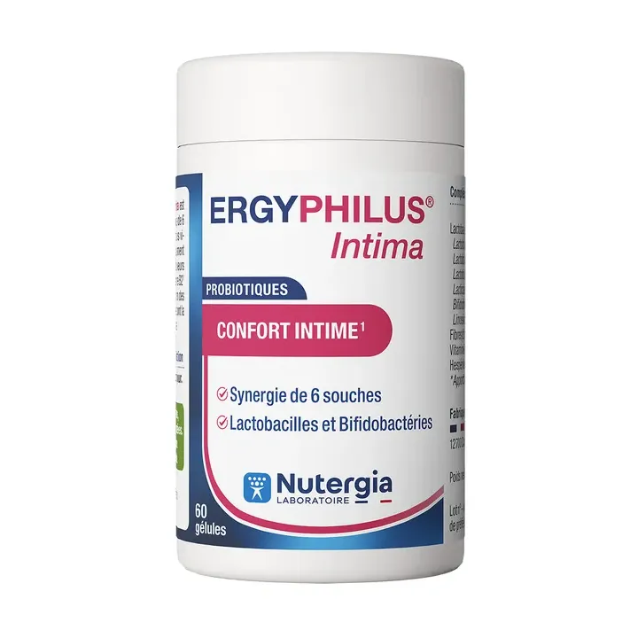 Ergyphilus Intima confort intime Nutergia - boite de 60 g&eacute;lules
