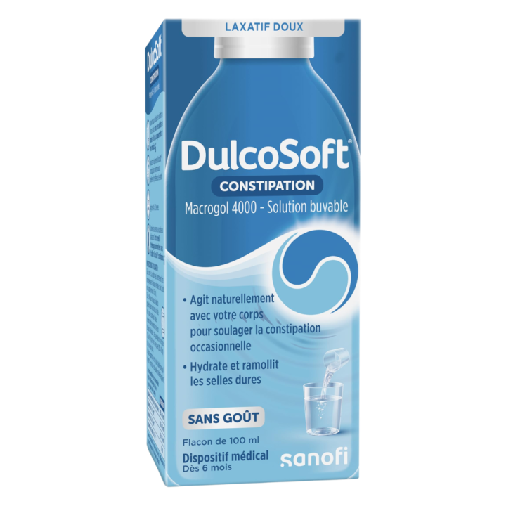 Dulcosoft constipations laxatif doux Macrogol 4000 - flacon 100ml