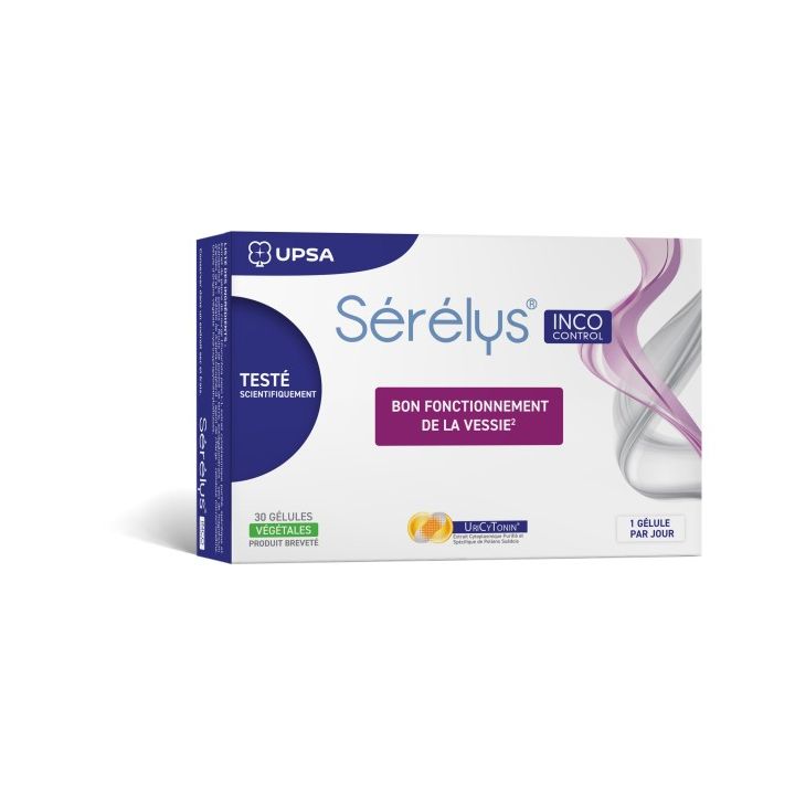 S&eacute;r&eacute;lys inco control bon fonctionnement de la vessie Upsa - boite de 30 g&eacute;lules