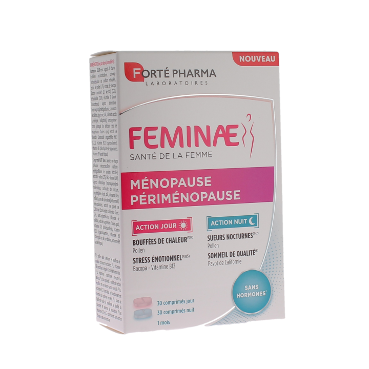 Feminae d&eacute;sir et libido Fort&eacute; pharma - boite de 28 comprim&eacute;s