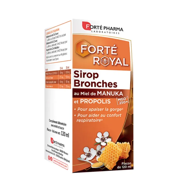 Fort&eacute; Royale sirop bronches Fort&eacute; Pharma - spray de 120ml 