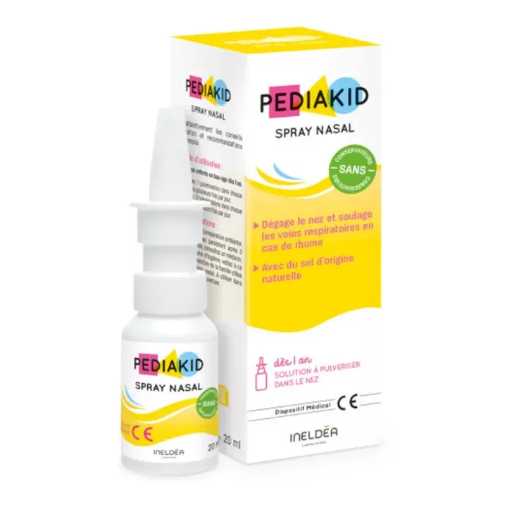 Spray nasal d&egrave;s 1 an Pediakid - spray de 20ml