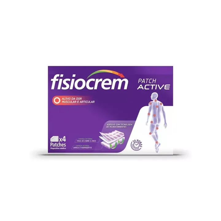 Patch Active Fisiocrem - bo&icirc;te de 4 patchs