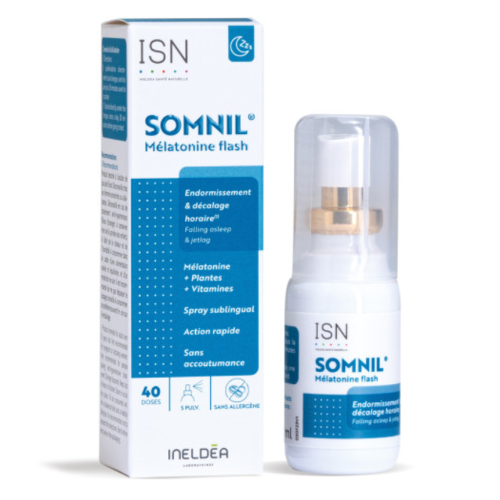 Somnil m&eacute;latonine flash Ineldea - spray de 20ml