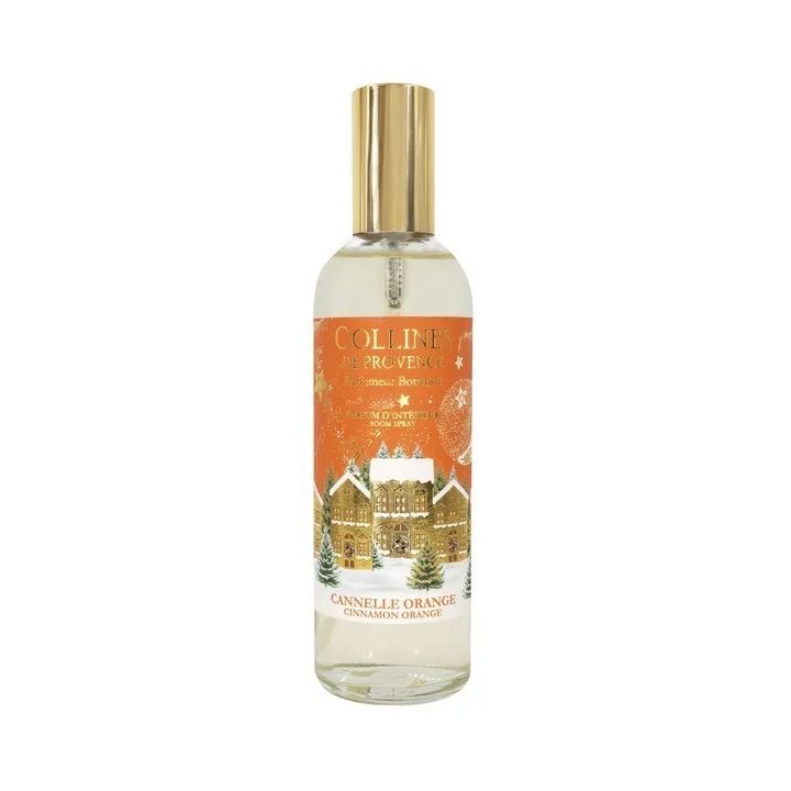 Parfum d'int&eacute;rieur Cannelle-orange Collines de Provence - spray de 100ml