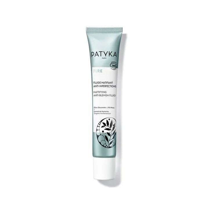 Pure Fluide matifiant anti-imperfections bio Patyka - tube de 40ml