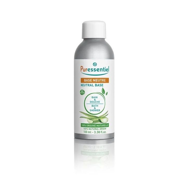 Base neutre bio bain et douche Puressentiel - flacon de 100ml