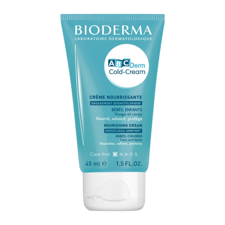 ABCDerm Cold-cream cr&egrave;me visage nourrissante Bioderma - tube de 45 ml
