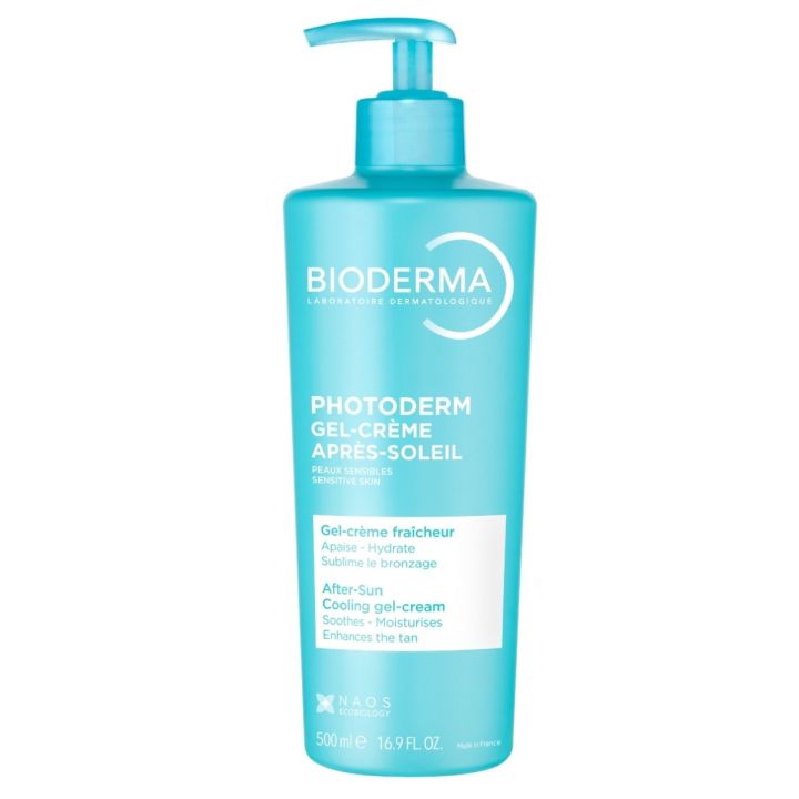 Photoderm Gel-cr&egrave;me apr&egrave;s soleil Bioderma - flacon-pompe de 500 ml