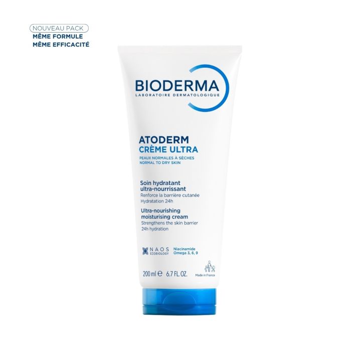 Atoderm Ultra cr&egrave;me ultra nourrissante Bioderma - tube de 200 ml