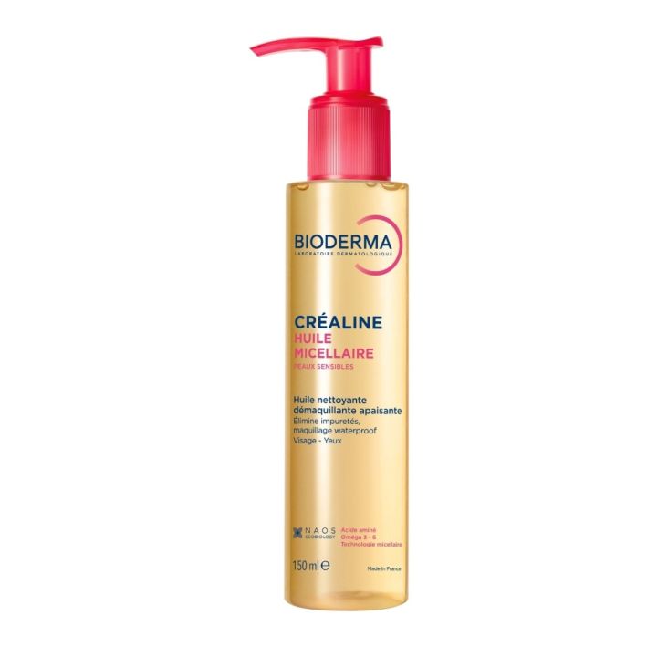 Cr&eacute;aline Huile micellaire Bioderma - flacon-pompe de 150ml