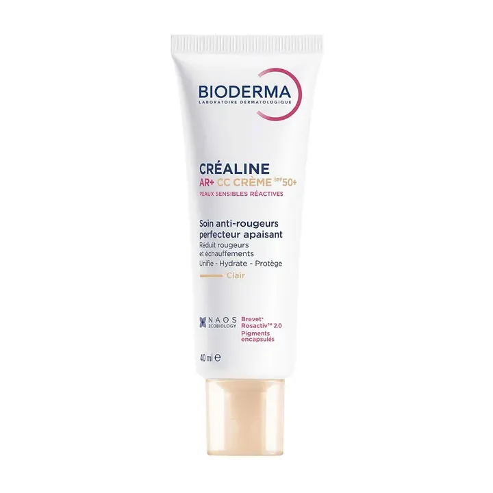 Cr&eacute;aline AR+ CC cr&egrave;me spf 50+ Bioderma - tube de 40ml