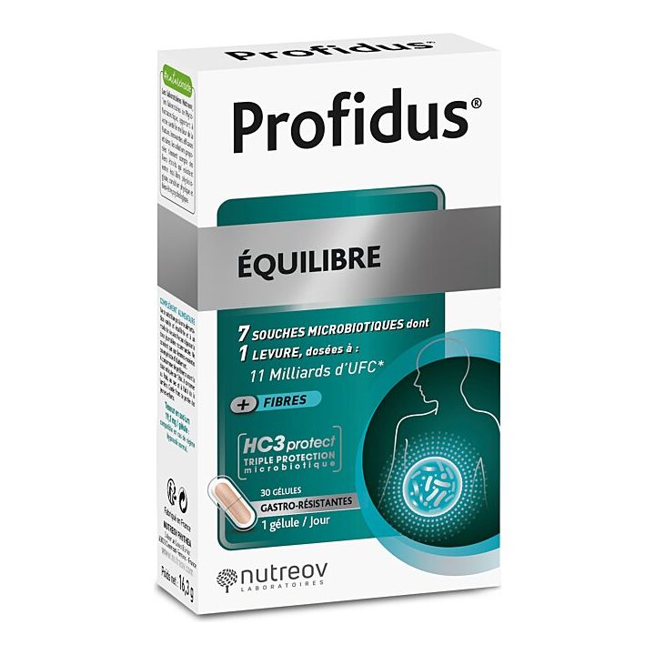 Profidus &eacute;quilibre Nutreov - bo&icirc;te de 30 g&eacute;lules 
