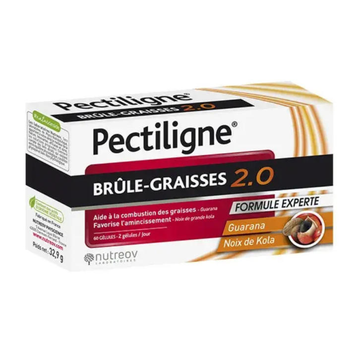 Pectiligne br&ucirc;le-graisses 2.0 Nutreov - boite de 60 g&eacute;lules 