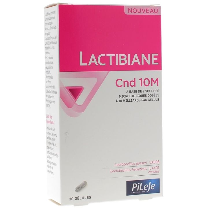 Lactibiane Cnd 10 M Pileje - bo&icirc;te de 30 g&eacute;lules