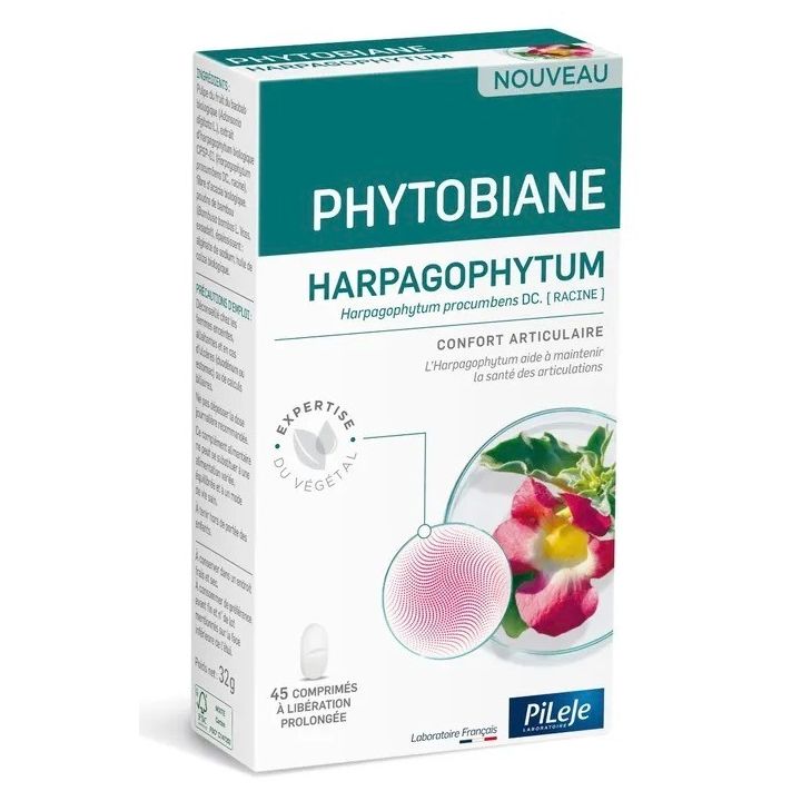 Phytobiane Harpagophytum Pileje - boite de 45 comprim&eacute;s