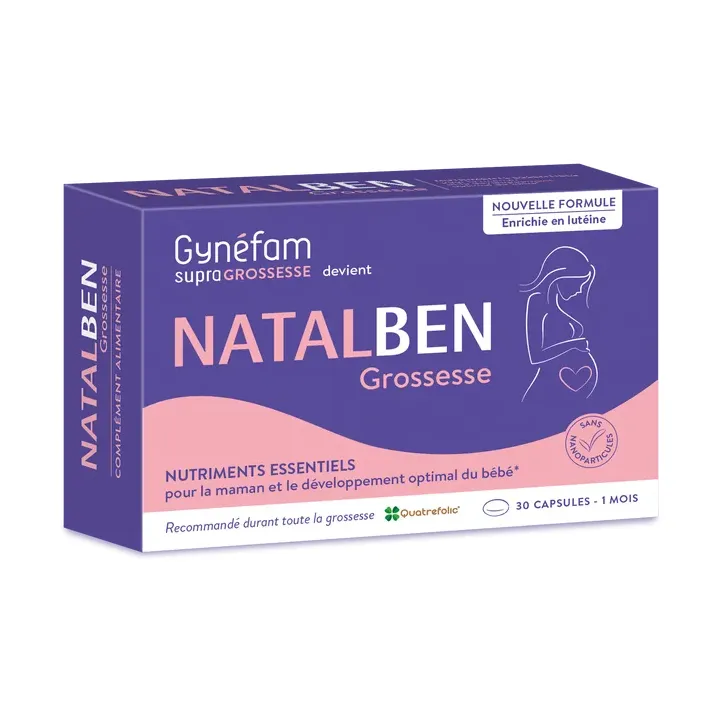 Natalben Grossesse laboratoire Effik - boite de 30 capsules