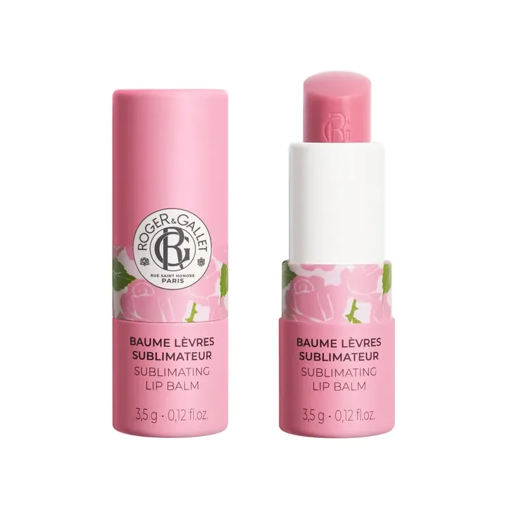 Baume &agrave; l&egrave;vres sublimateur Rose Roger & Gallet - stick de 3,5g