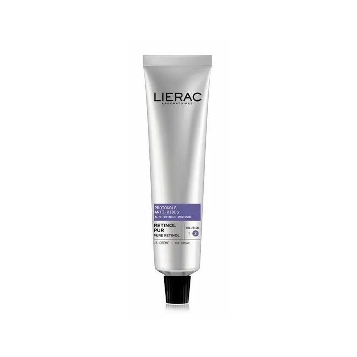 Protocole anti-rides acide la cr&egrave;me Lierac - tube de 30ml
