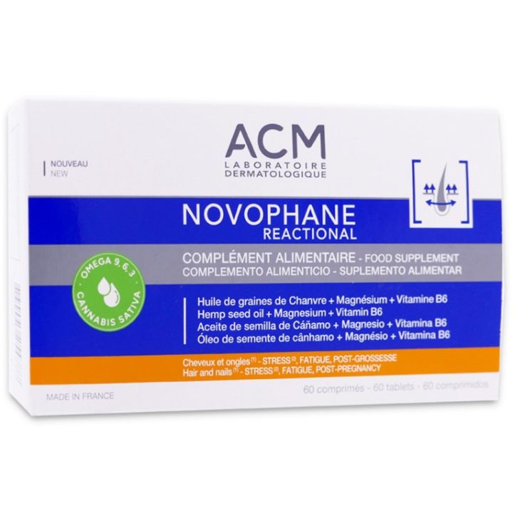 Novophane reactional ACM - boite de 60 comprim&eacute;s 