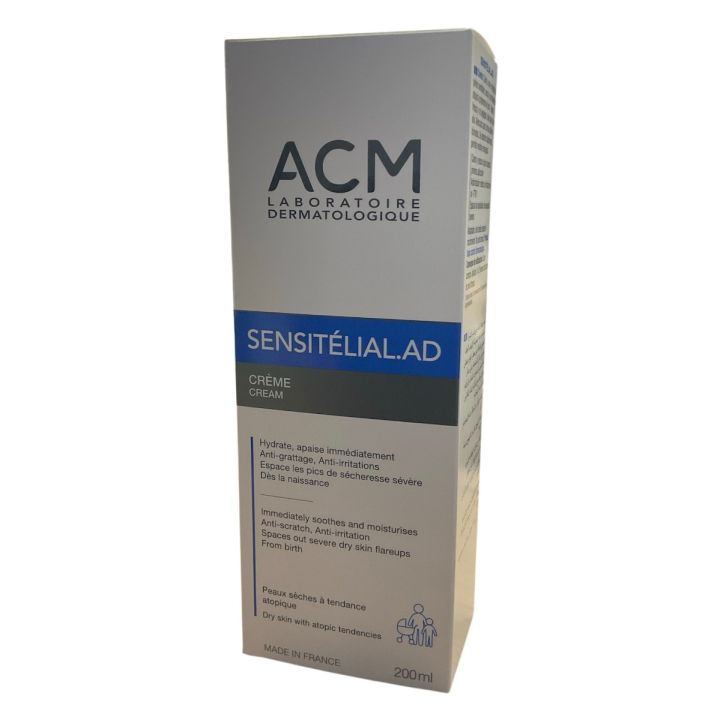 Sensit&eacute;lial.AD cr&egrave;me visage et corps ACM - tube de 200ml