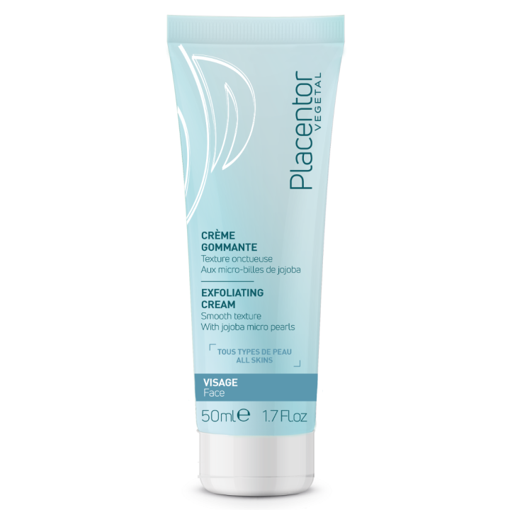 Cr&egrave;me gommante texture onctueuse Placentor - tube de 50 ml