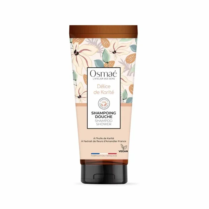 D&eacute;lice de karit&eacute; shampoing douche Osma&eacute; - tube de 200ml