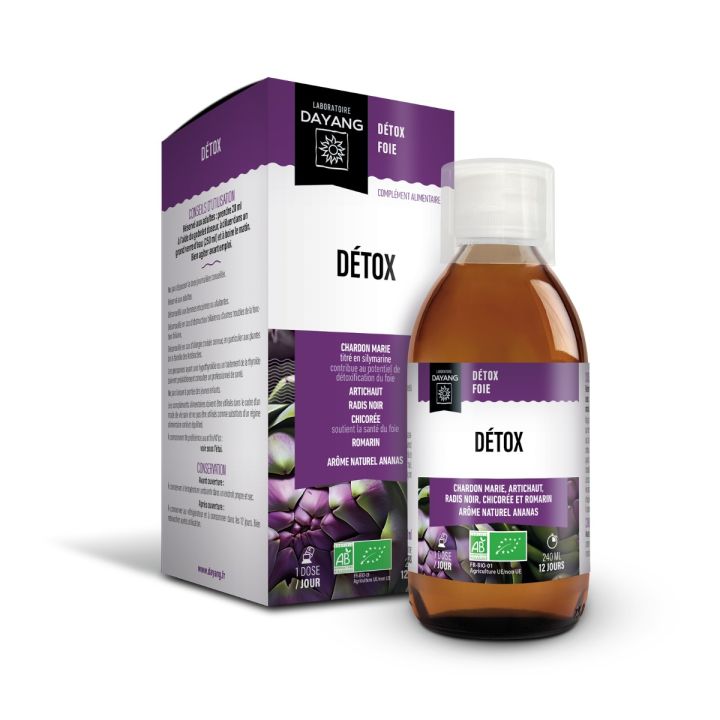 D&eacute;tox bio Dayang - flacon de 240ml