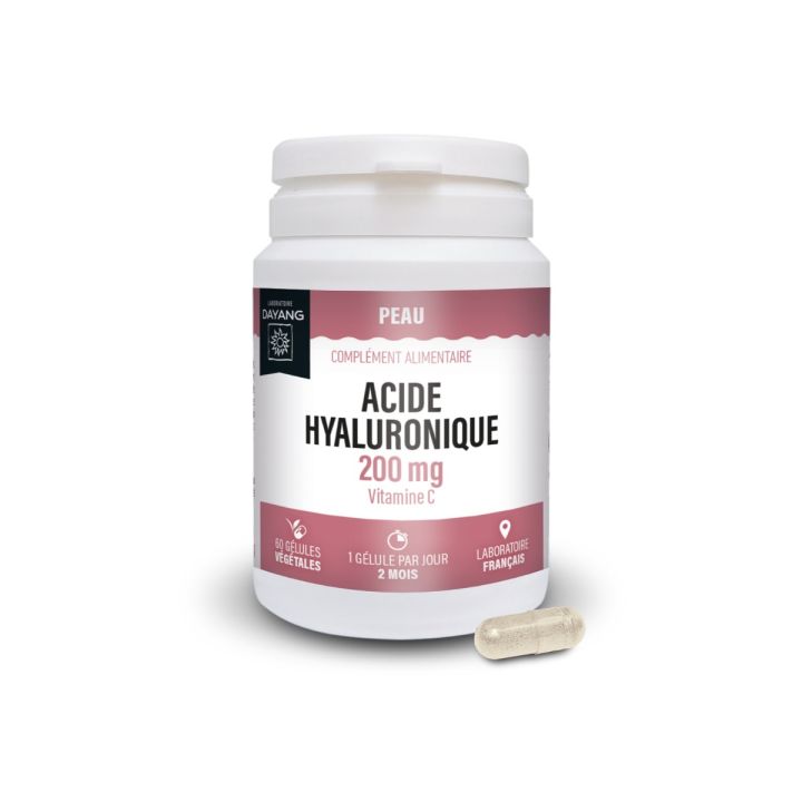 Acide hyaluronique 200mg Dayang - bo&icirc;te de 60 g&eacute;lules
