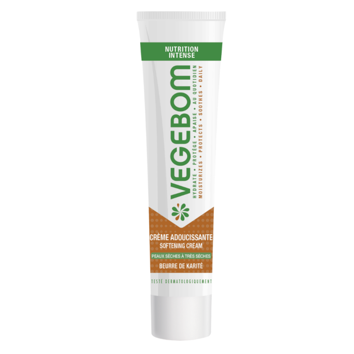 Cr&egrave;me adoucissante Vegebom - tube de 40g