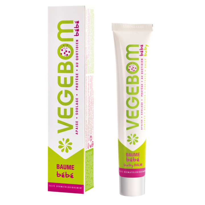 Baume b&eacute;b&eacute; vegebom - tube de 45g