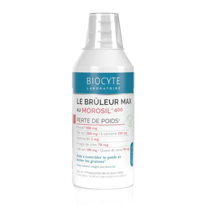 Le br&ucirc;leur au morosil perte de poids Biocyte - flacon de 500ml