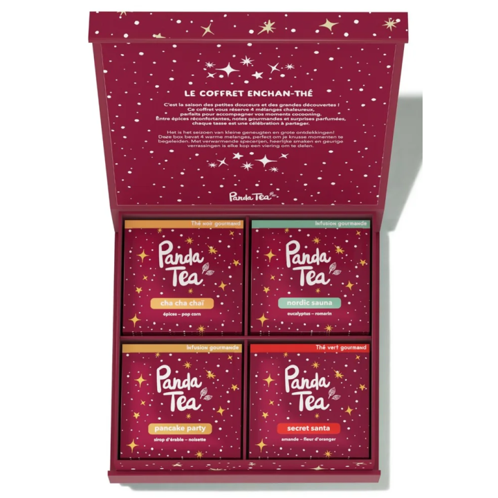 Coffret enchan-th&eacute; Panda Tea - coffret de 20 sachets 