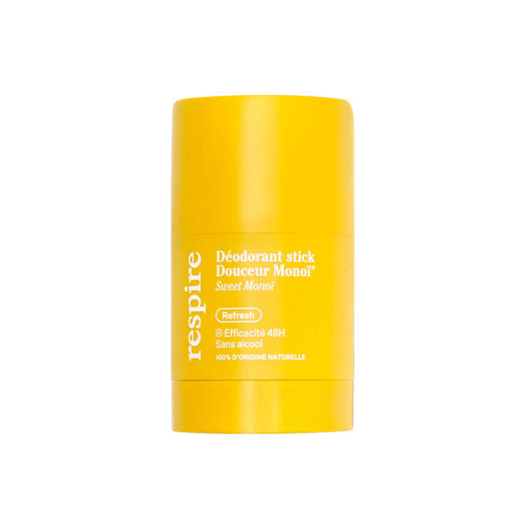 D&eacute;odorant stick douceur mono&iuml; Respire - stick de 50g