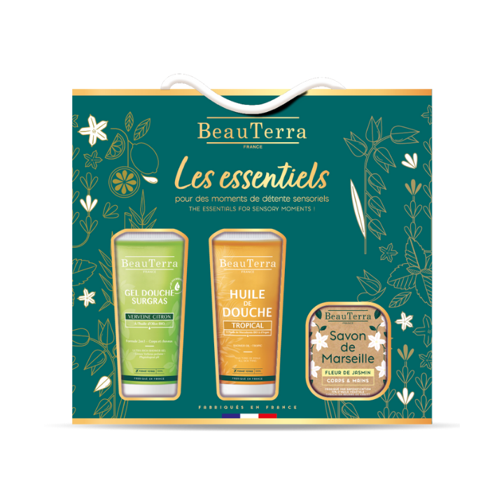 Coffret Les essentiels Beauterra - pochette de 3 produits