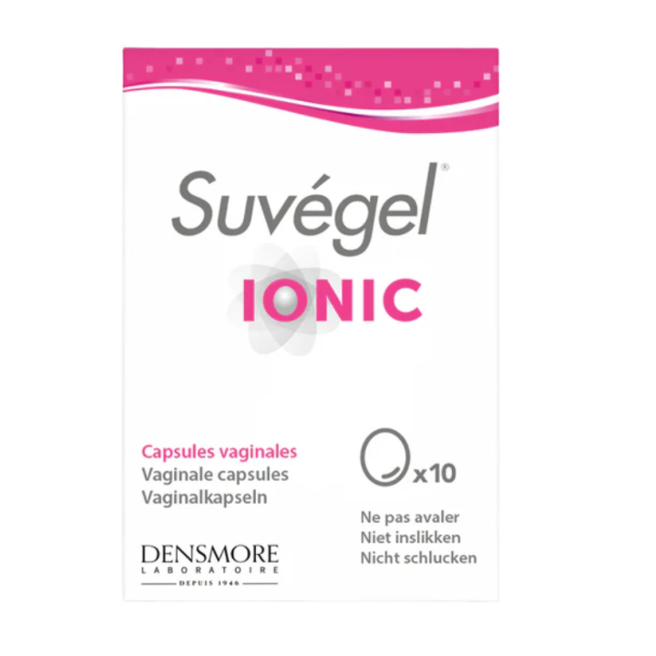 Suv&eacute;gel ionic capsules vaginales Densmore - bo&icirc;te de 10 capsules 