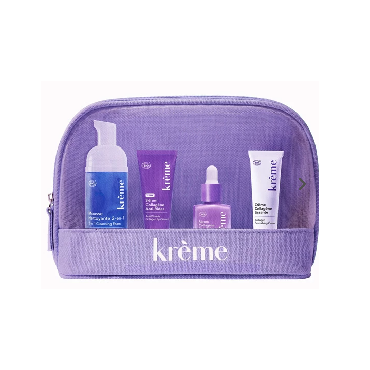 Coffret rituel lissant Kr&egrave;me - trousse de 4 produits