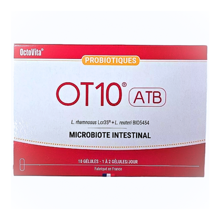 OT10 ATB microbiote intestinal - boite de 10 g&eacute;lules 