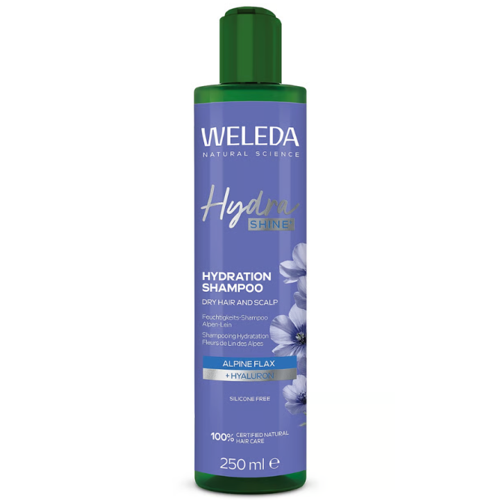 Hydra shine shampooing hydratation Weleda - flacon de 250ml